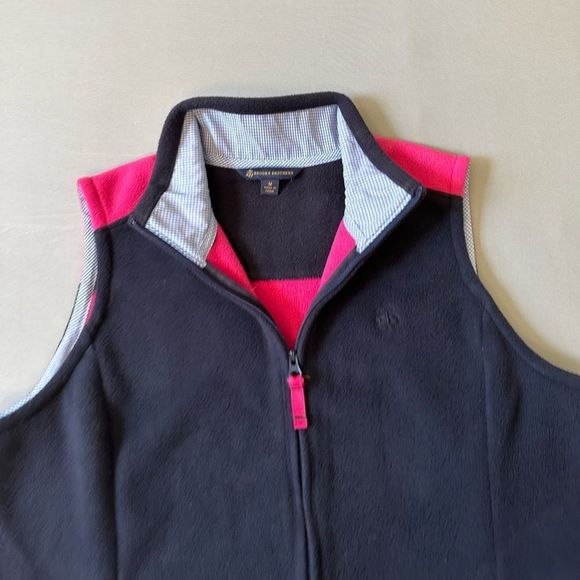 Brooks Brothers Fleece Vest Jacket Women Size M - Picture 2 of 6